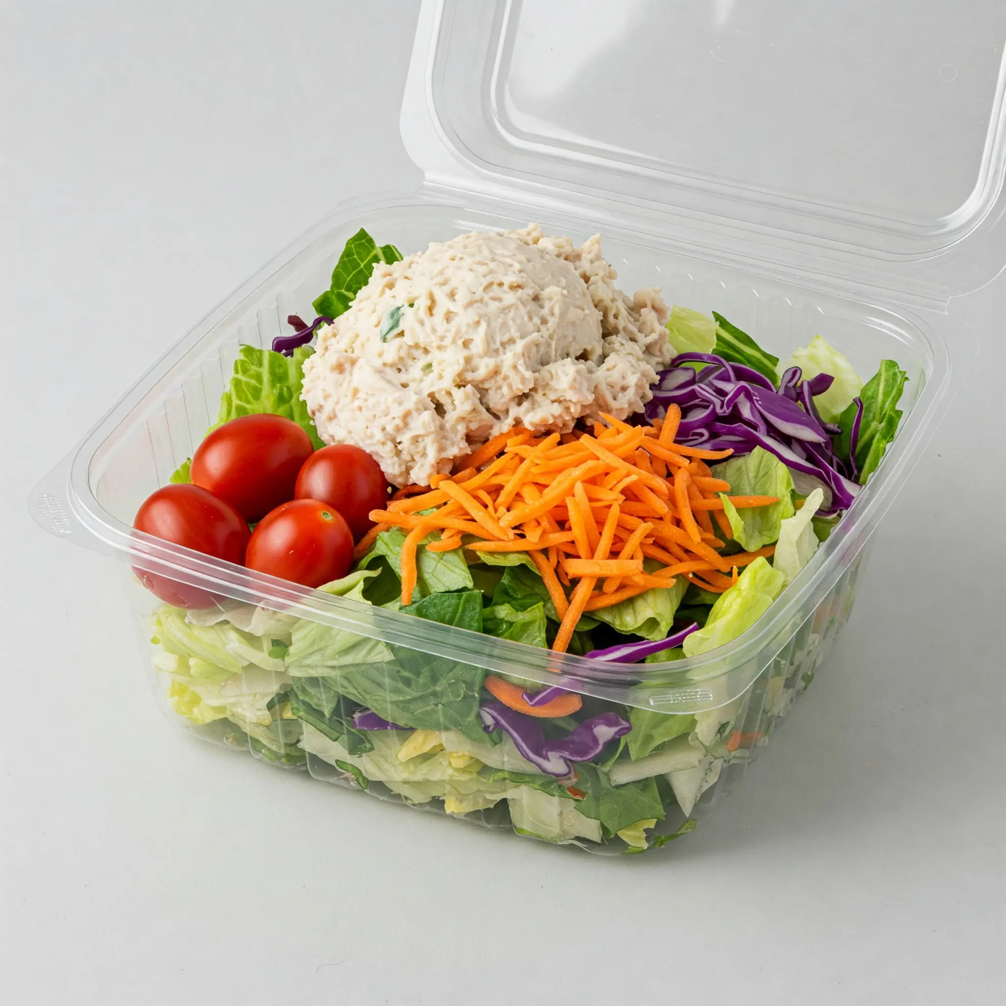 ai tossed salad with chicken salad 2